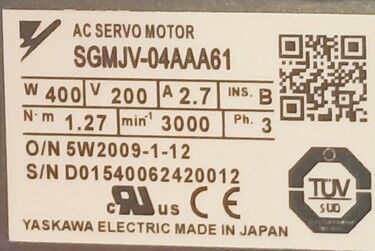 Yaskawa SGMJV-04AAA61 | In Stock Ships Overnight